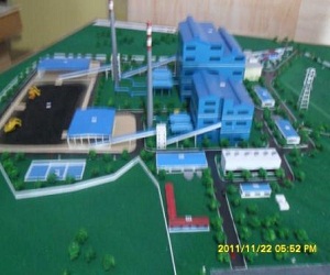 Maket Pabrik Industri